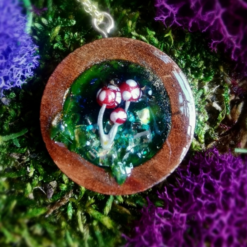 Woodsy woodland Mushrooms